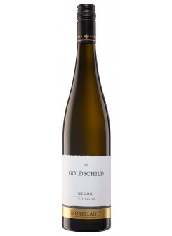 Вино Moselland Goldschild Riesling Qualitätswein Feinherb (Мозелленд Голдшильд Рислинг Саар Файнхерб)